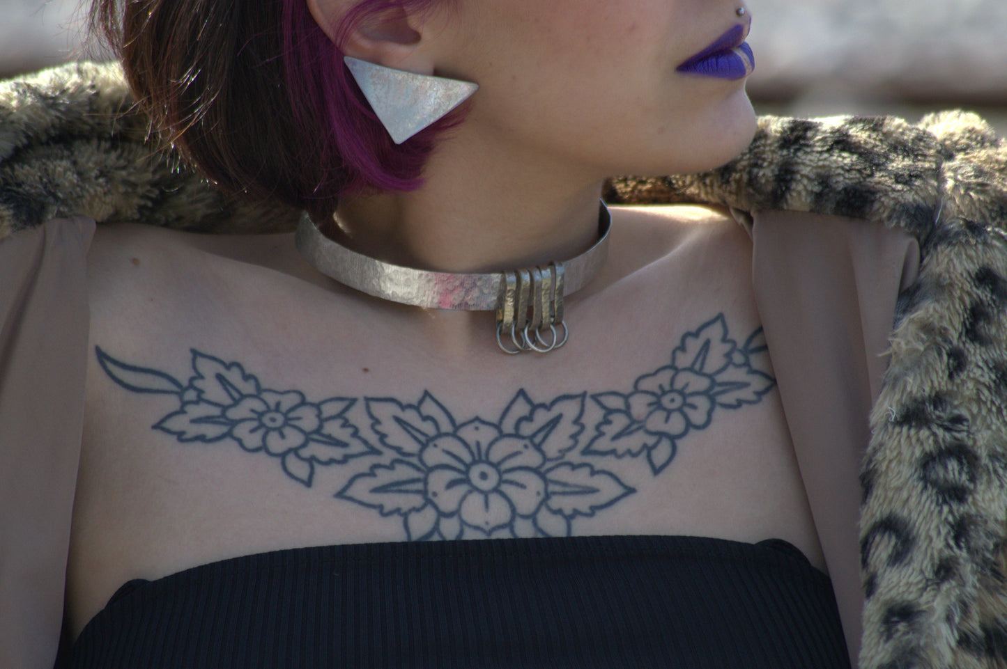 "SCI-FI TRIANGLE EARRINGS" 2024