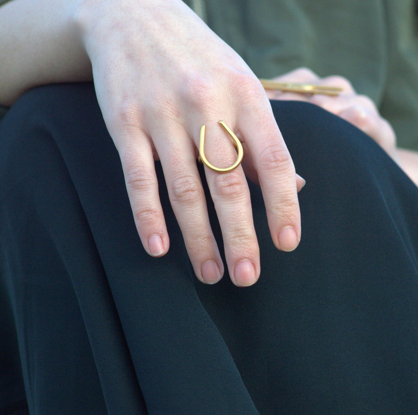 GOLD MAGNET PANDORA RING