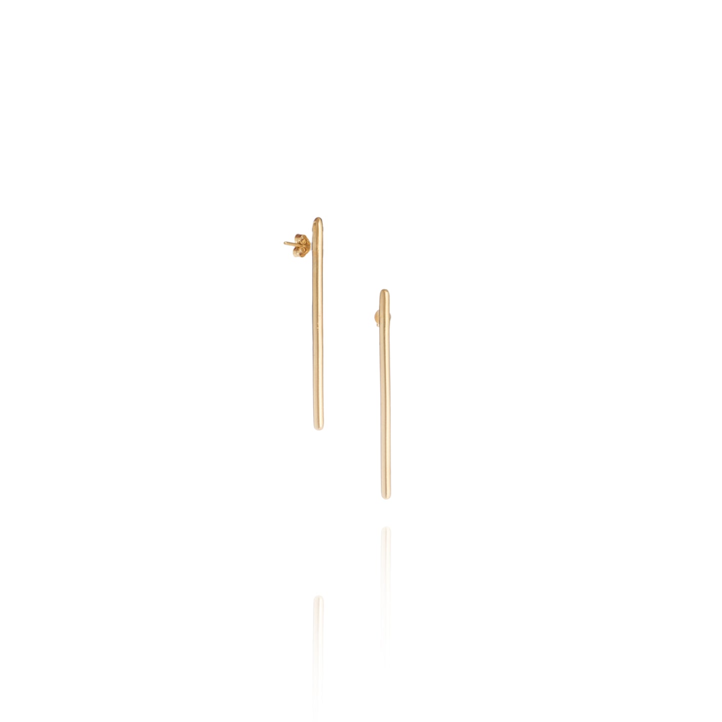 TAIL OF ATTRACTION BAR EARRINGS Gold
