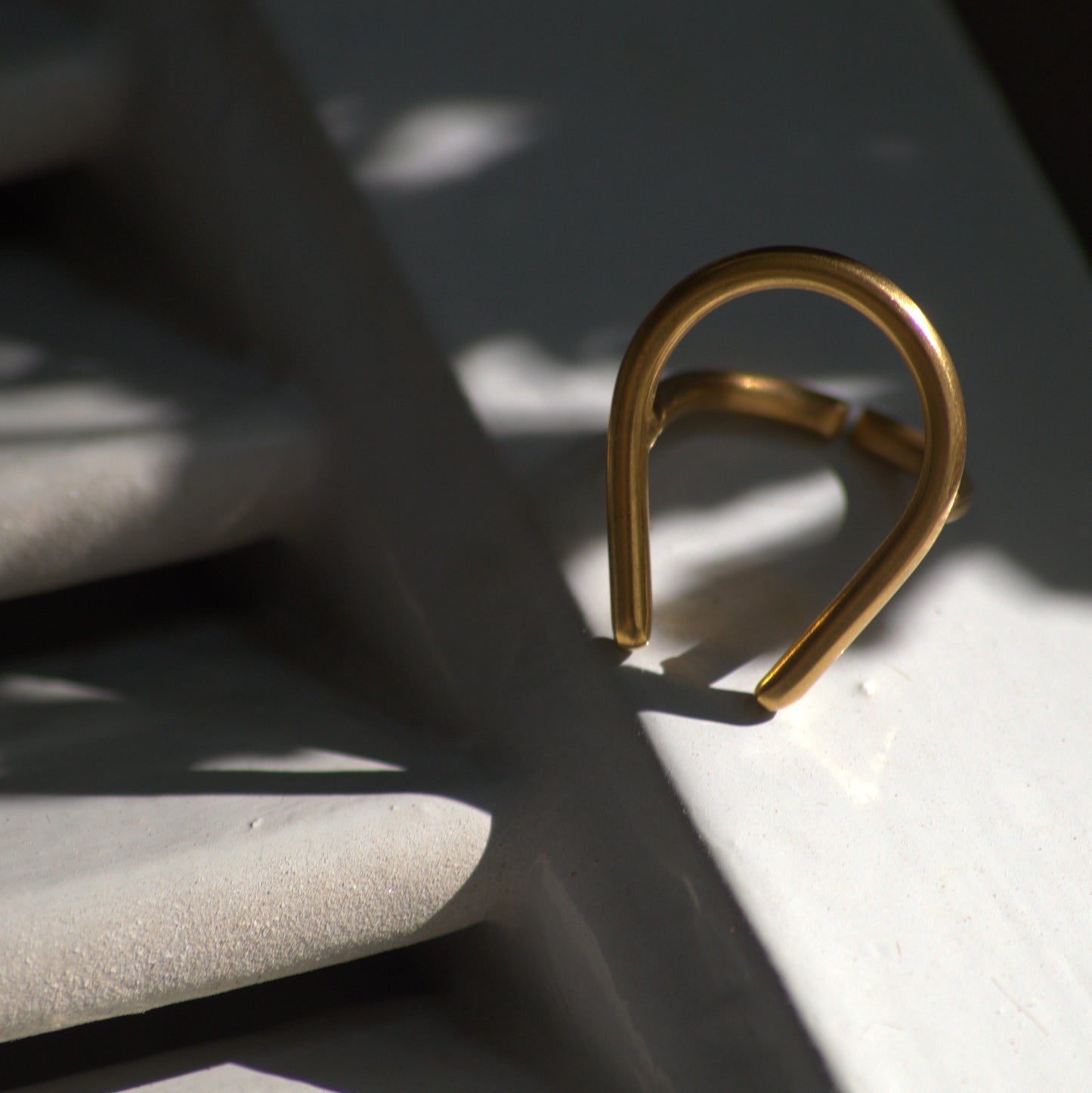GOLD MAGNET PANDORA RING