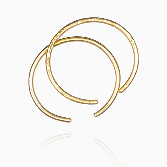 GOLD AURA CUFF BRACELET SET